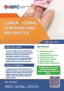 Clinical Journal of Nursing Care and Practice